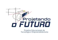 Logo da empresa parceira Robonuvem: ONG Projetando o Futuro