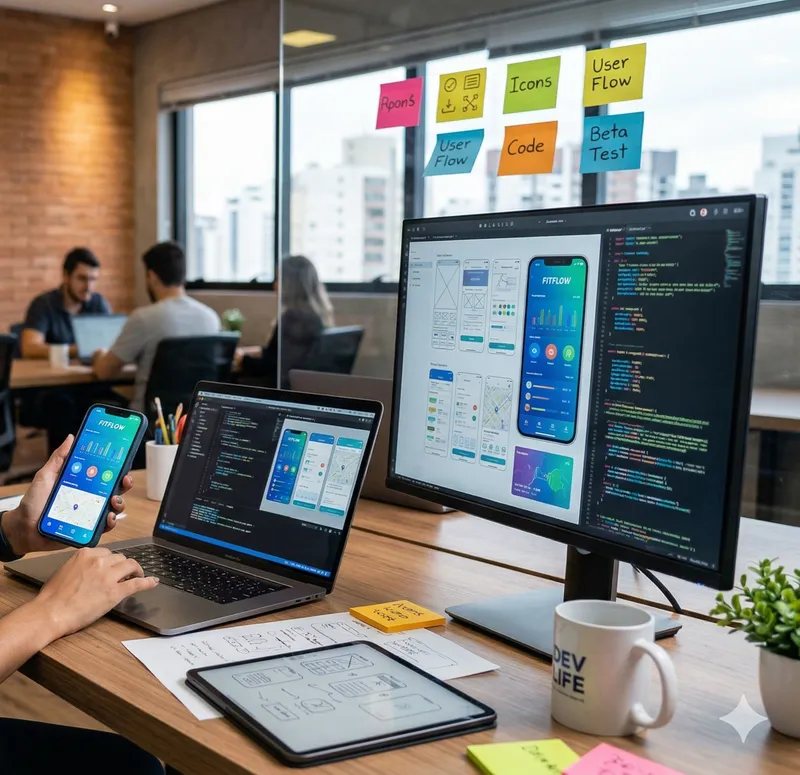 Aplicativo Mobile Robonuvem - Design de Experiência do Usuário
